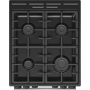 Gorenje Cooker , GK5C42SF , Hob type Gas , Oven type Electric , Grey , Width 50 cm , Depth 59.4 cm , 70 L