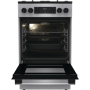 Gorenje Cooker , GK5C42SF , Hob type Gas , Oven type Electric , Grey , Width 50 cm , Depth 59.4 cm , 70 L