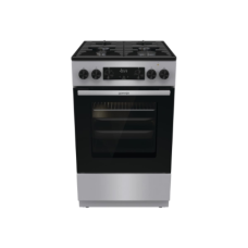 Gorenje Cooker , GK5C42SF , Hob type Gas , Oven type Electric , Grey , Width 50 cm , Depth 59.4 cm , 70 L