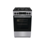 Gorenje Cooker , GK5C42SF , Hob type Gas , Oven type Electric , Grey , Width 50 cm , Depth 59.4 cm , 70 L