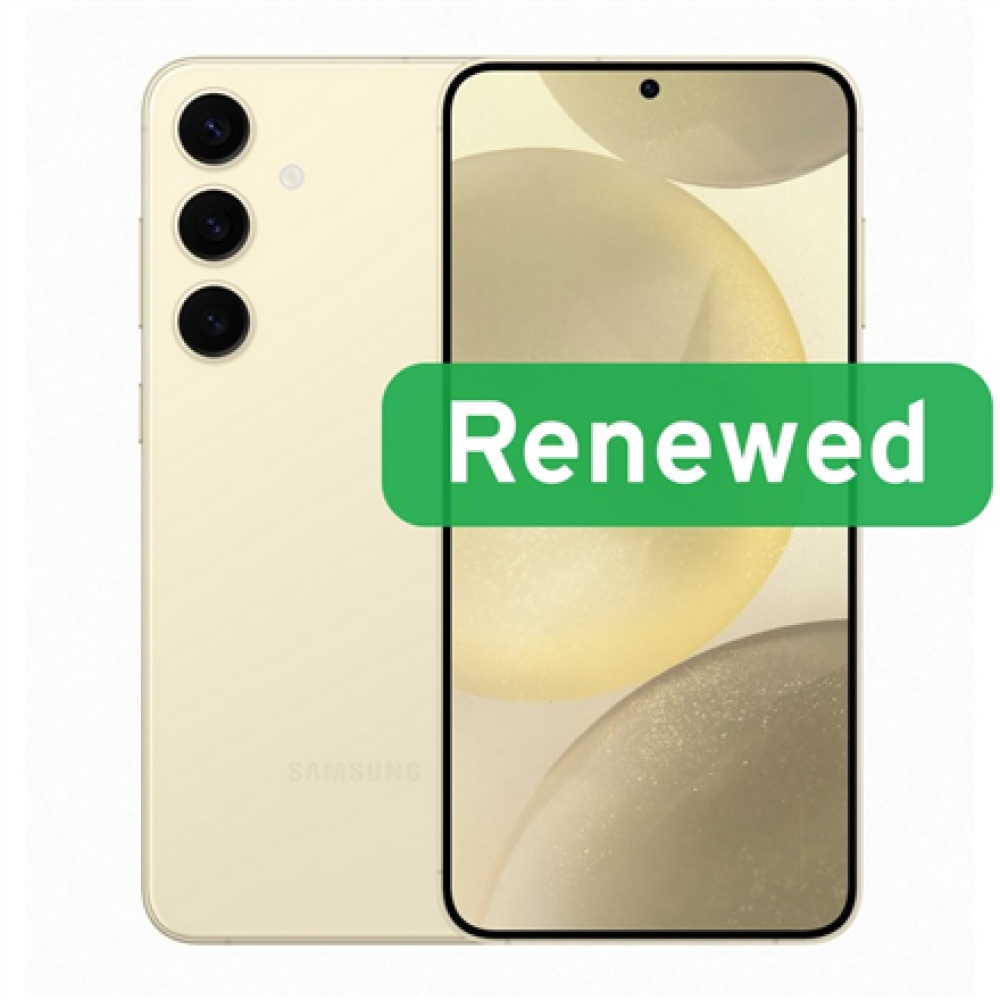 Samsung Renewed Grade A , Samsung Galaxy S24 5G , Amber Yellow , 6.2 , Dynamic AMOLED 2X , 128 GB , 5G , Android