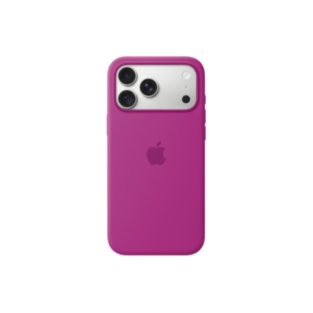 APPLE iPhone 18 Pro Max Silicone Case with MagSafe - Magenta , Apple