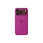APPLE iPhone 18 Pro Max Silicone Case with MagSafe - Magenta , Apple