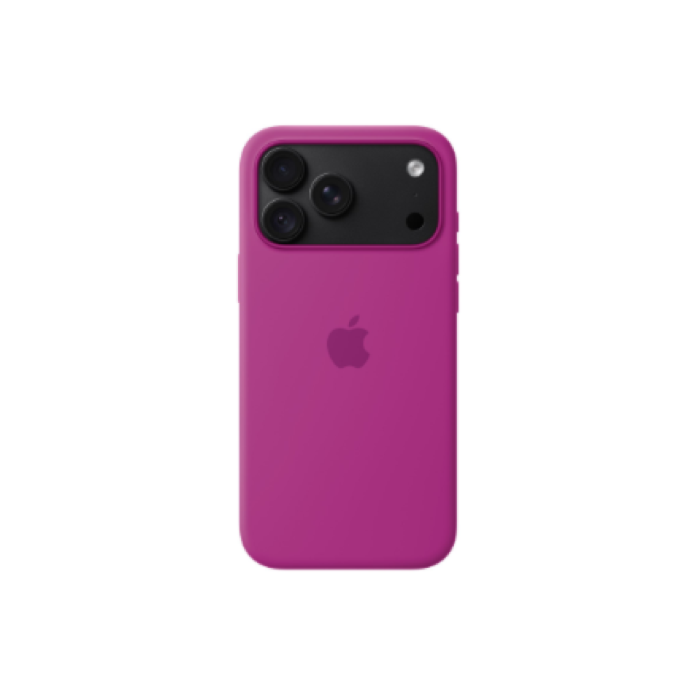 APPLE iPhone 18 Pro Max Silicone Case with MagSafe - Magenta , Apple