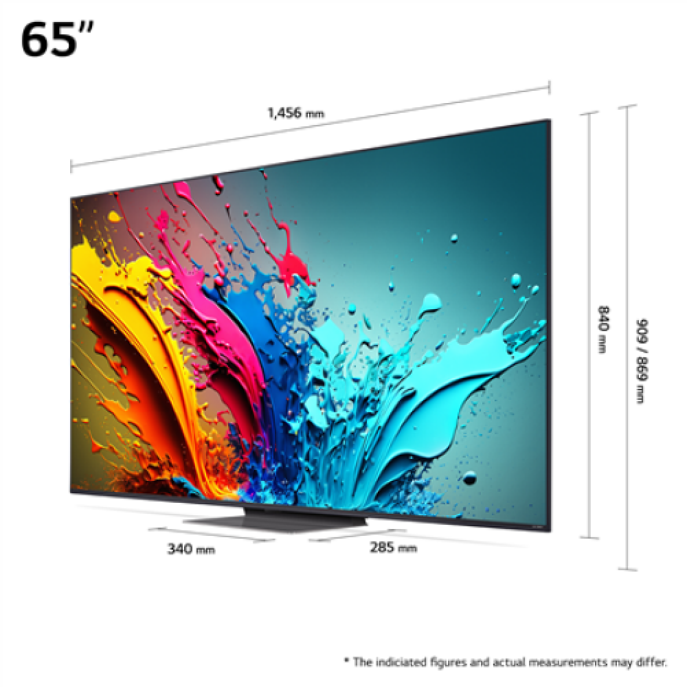 LG QNED TV , 65QNED87T3B , 65 , Smart TV , webOS 24 , 4K UHD