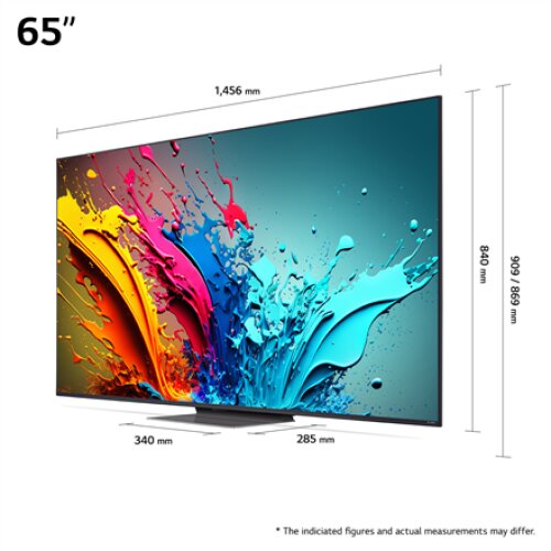 LG QNED TV , 65QNED87T3B , 65 , Smart TV , webOS 24 , 4K UHD