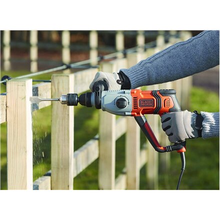 BLACK & DECKER , Hammer drill, SDS-plus , BEHS02K-QS , 800 W