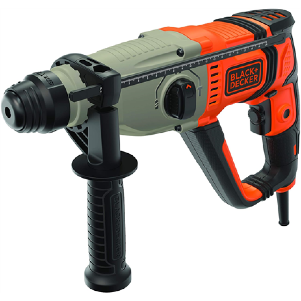 BLACK & DECKER Hammer drill, SDS-plus , BEHS02K-QS , 800 W