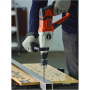 BLACK & DECKER Hammer drill, SDS-plus , BEHS02K-QS , 800 W