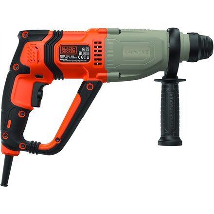 BLACK & DECKER , Hammer drill, SDS-plus , BEHS02K-QS , 800 W