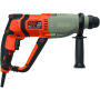 BLACK & DECKER Hammer drill, SDS-plus , BEHS02K-QS , 800 W