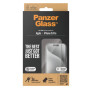 PanzerGlass , Screen protector , Apple , iPhone 15 Pro , Glass , Clear , Easy installation; Fingerprint resistant; Anti-yellowing , Ultra-Wide Fit
