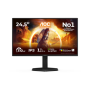 AOC , 25G4SXU , 24.5 , IPS , FHD , 310 Hz , 1 ms , 1920 x 1080 pixels , 400 cd/m² , HDMI ports quantity 2 , Black