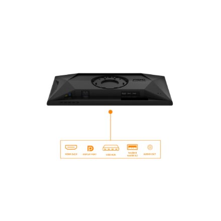 AOC , 25G4SXU , 24.5 , IPS , FHD , 310 Hz , 1 ms , 1920 x 1080 pixels , 400 cd/m² , HDMI ports quantity 2 , Black
