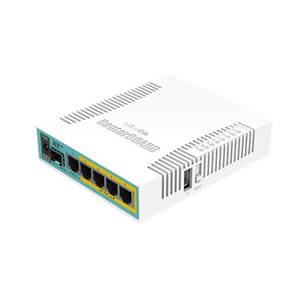 Mikrotik Wired Ethernet Router RB960PGS, hEX PoE, CPU 800MHz, 128MB RAM, 16MB, 1xSFP, 5xGigabit LAN, 1xUSB, Power Output On ports 2-5, Ourput: 1A max per port; 2A max total, RouterOS L4 , MikroTik , hEX PoE Router , RB960PGS , No Wi-Fi , 10/100/1000 Mbit/