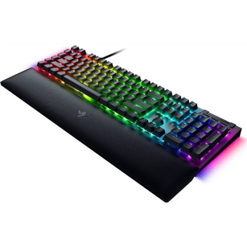 Razer , BlackWidow V4 , Mechanical Gaming keyboard , Wired , RGB LED light , US , Yellow Switches , Black