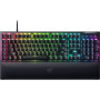 Razer , BlackWidow V4 , Mechanical Gaming keyboard , Wired , RGB LED light , US , Yellow Switches , Black