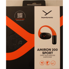 SALE OUT. Beyerdynamic AMIRON 200 Open TWS earphones with charging case and USB cable, Sport Sample DEMO , Beyerdynamic DEMO , Warranty 24 month(s)