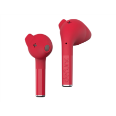 Defunc , Earbuds , True Talk , Built-in microphone , Bluetooth , Red