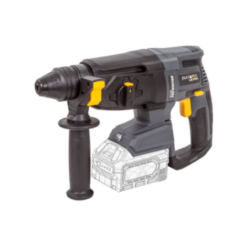 Batavia B.V. 18V Cordless Brushless Rotary Hammer SDS+, Without Battery and Charger in BMC