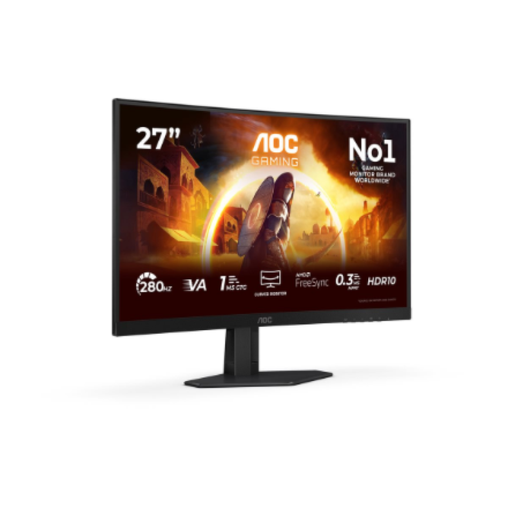 AOC , C27G4ZXE , 27 , VA , FHD , 16:9 , 280 Hz , 0.3 ms , 1920 x 1080 pixels , 300 cd/m² , HDMI ports quantity 2 , Warranty 36 month(s)