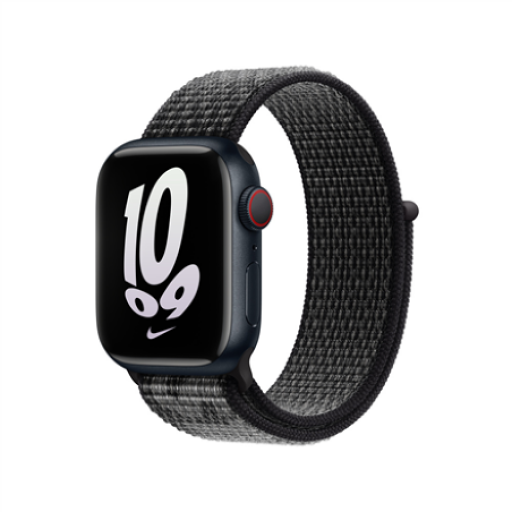 Apple Nike Sport Loop, 41, Black/Summit White
