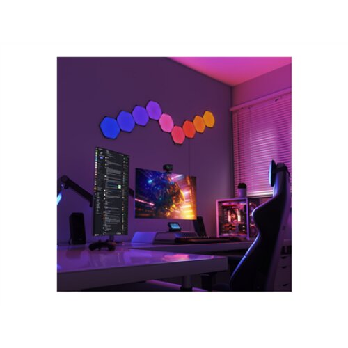 Nanoleaf , Shapes Black Hexagon Expansion pack (3 panels) , 42 W , WiFi