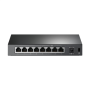 TP-LINK , Switch , TL-SF1008P , Unmanaged , Desktop , 10/100 Mbps (RJ-45) ports quantity 8 , Power over Ethernet (PoE) ports quantity 4 , Power supply type External , 36 month(s)