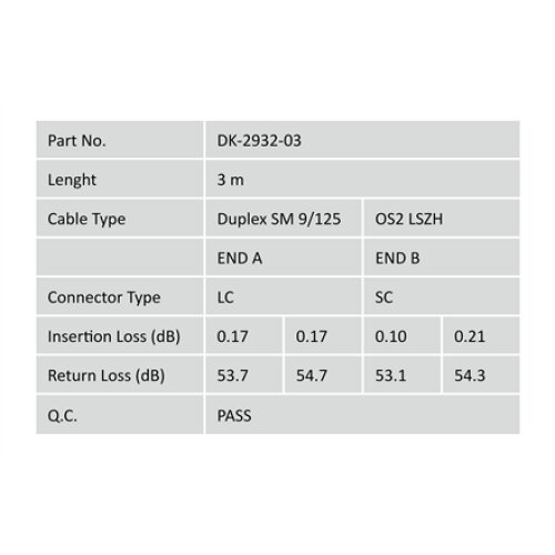 Digitus , Patch cord , DK-2932-03
