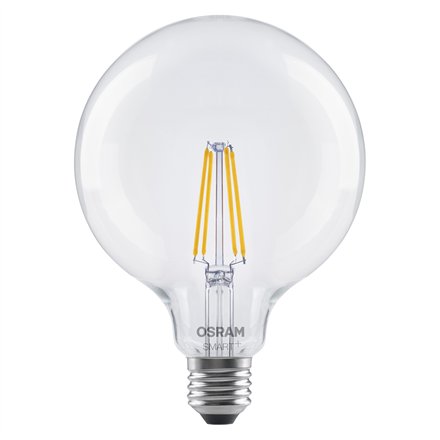 Osram SMART+ MATTER Filament Dimmable Classic Globe 827 , E27 , 6 W , Warm White , Wi-Fi