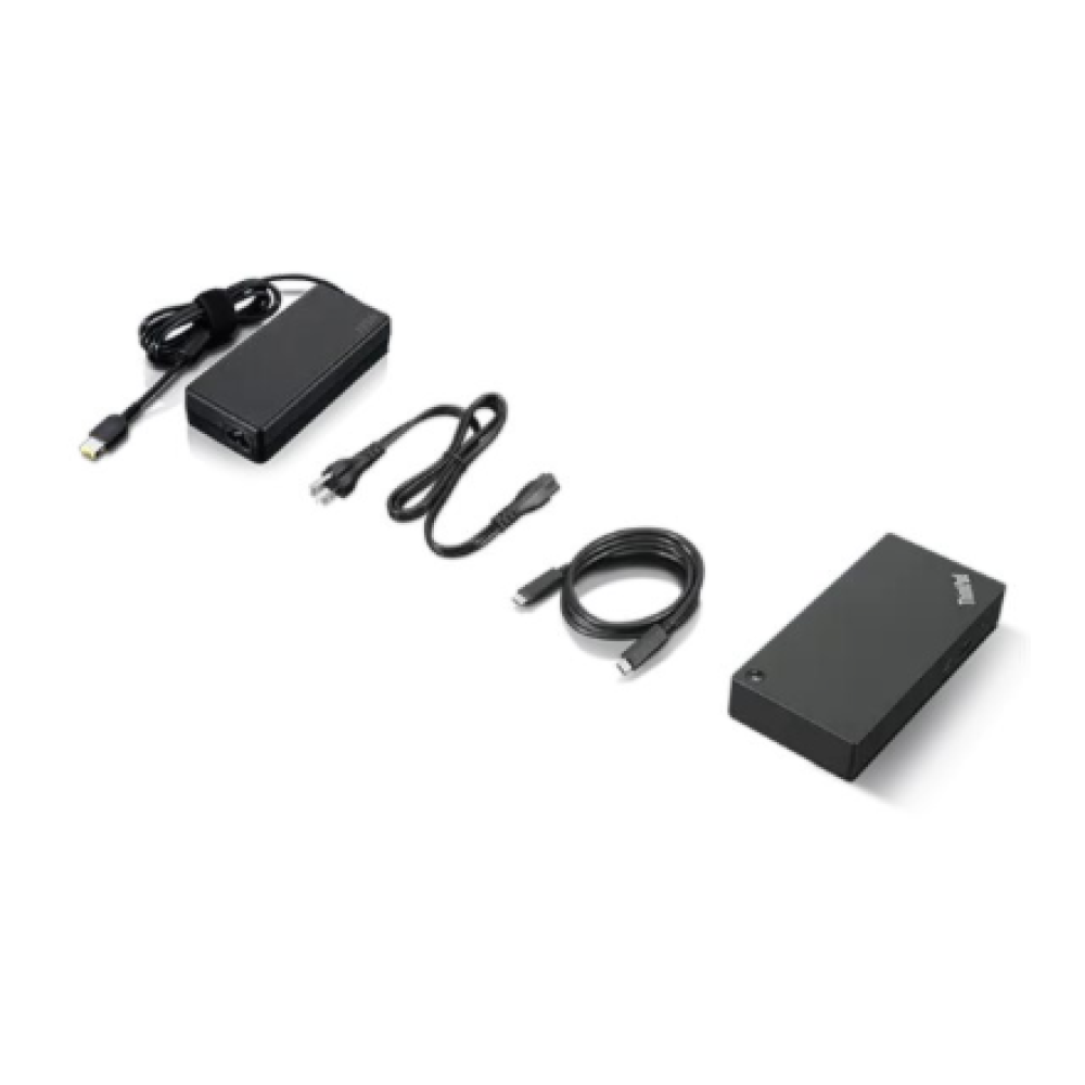Lenovo , ThinkPad Universal USB-C Dock - EU , Docking station , Ethernet LAN (RJ-45) ports 1 , VGA (D-Sub) ports quantity 1 , DisplayPorts quantity 2 , USB 3.0 (3.1 Gen 1) Type-C ports quantity 1 , USB 3.0 (3.1 Gen 1) ports quantity 3 , USB 2.0 ports quan