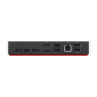 Lenovo , ThinkPad Universal USB-C Dock - EU , Docking station , Ethernet LAN (RJ-45) ports 1 , VGA (D-Sub) ports quantity 1 , DisplayPorts quantity 2 , USB 3.0 (3.1 Gen 1) Type-C ports quantity 1 , USB 3.0 (3.1 Gen 1) ports quantity 3 , USB 2.0 ports quan