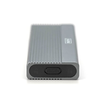Digitus USB M.2 hard disk enclosure, SSD, external, NVMe, 10Gbps, USB 3.1 Gen2 , DA-71120-1