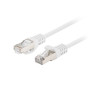 Lanberg Patchcord CAT.6 FTP 0.25M fluke passed 10-pack, White , PCF6-20CC-0025-W