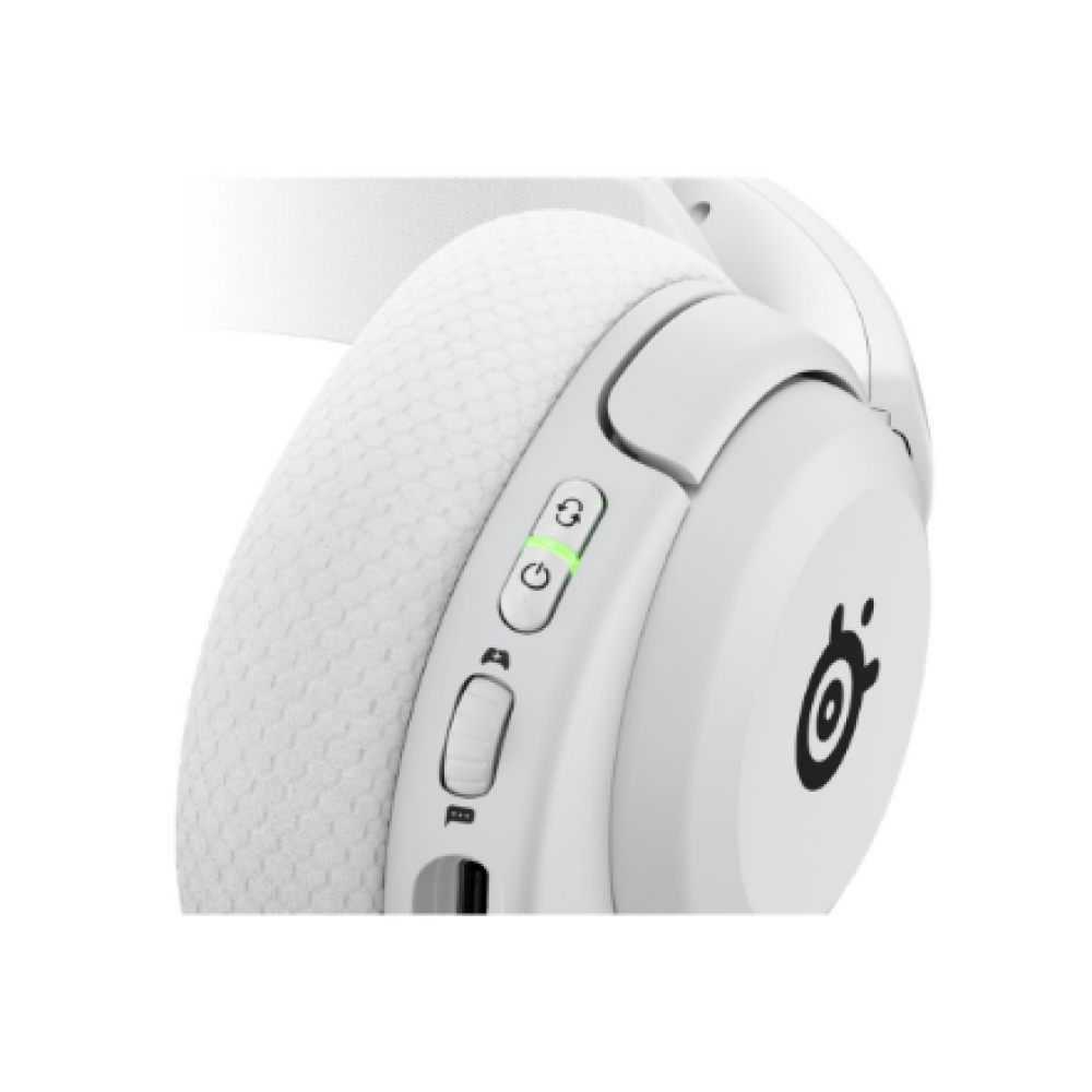 SteelSeries , Gaming Headset , Arctis Nova 5X , Bluetooth , Over-ear , Microphone , Noise canceling , Wireless , White