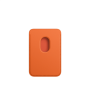 Apple iPhone Leather Wallet with MagSafe Orange
