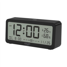 Adler , Alarm Clock , AD 1195b , Alarm function , Black