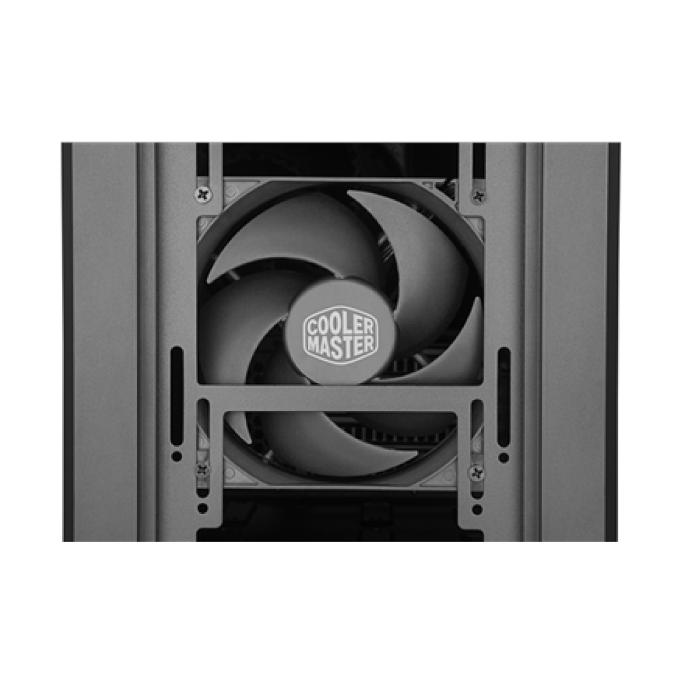 Cooler Master , Silencio S400 with Steel side panel , Black , Mini ITX, Micro ATX , Power supply included No