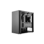 Cooler Master , Silencio S400 with Steel side panel , Black , Mini ITX, Micro ATX , Power supply included No