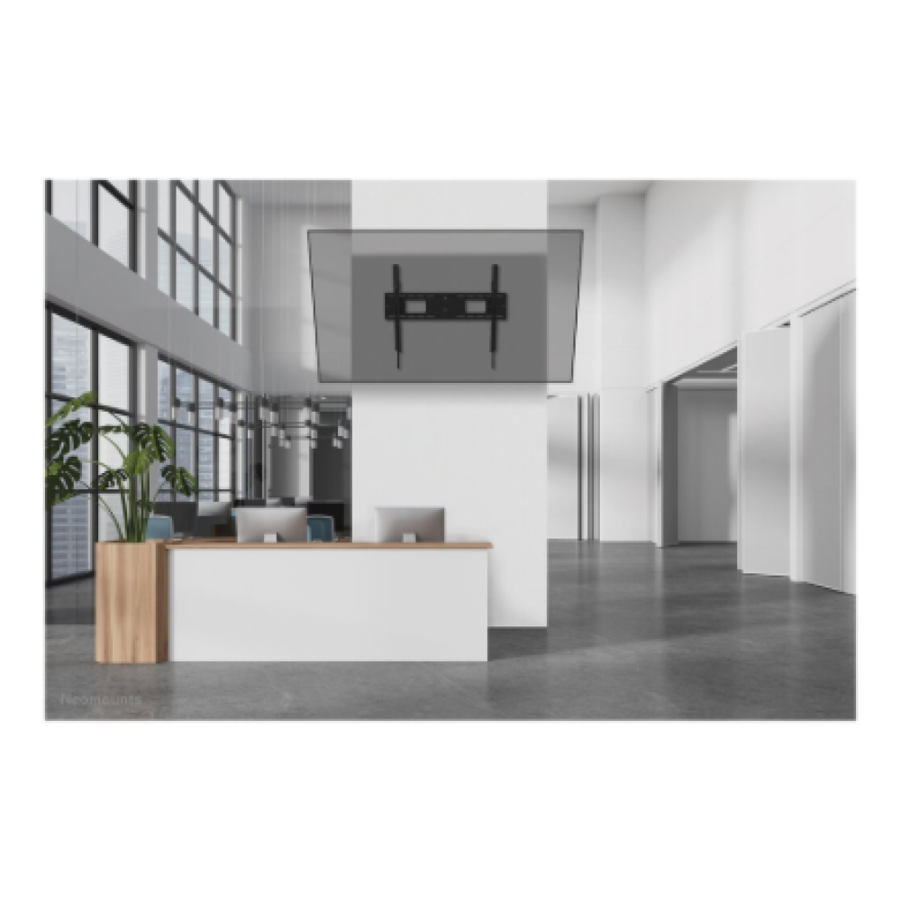 WL35-750BL18 Neomounts Wall mount , WL35-750BL18 Heavy duty wall mount , Adjustable Height, Tilt , 43-98 , Maximum weight (capacity) 125 kg , Black