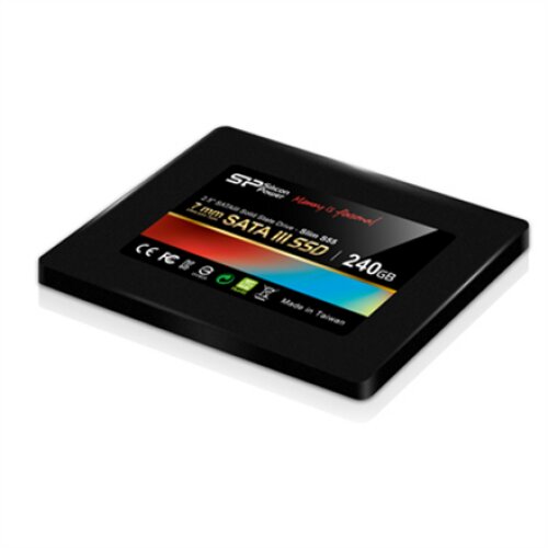 Silicon Power , Slim S55 , 240 GB , Solid-state drive interface SATA , Read speed 550 MB/s , Write speed 450 MB/s