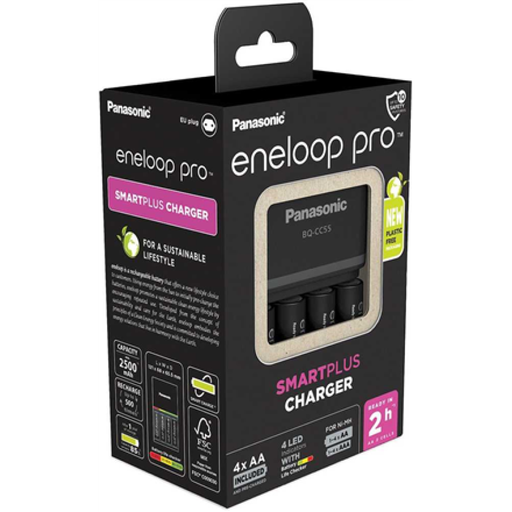 Panasonic , Battery Charger , ENELOOP Pro K-KJ55HCD40E , AA