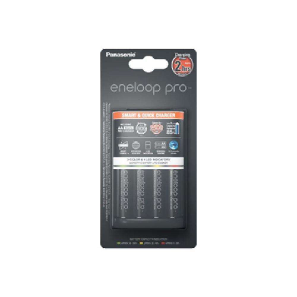 Panasonic , Battery Charger , ENELOOP Pro K-KJ55HCD40E , AA/AAA