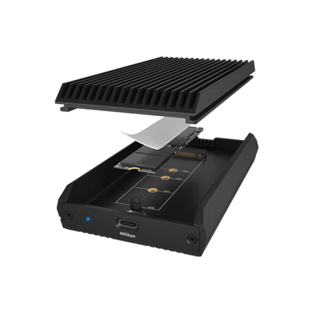 Raidsonic Enclosure M.2 40 Gbps , IB-1920M-C42