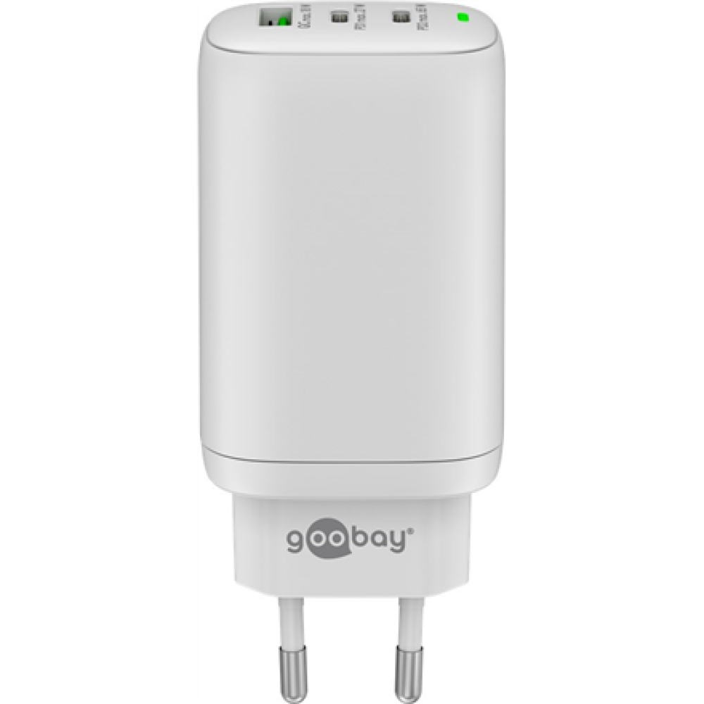 Goobay USB-C PD GaN Multiport Fast Charger (65 W) , 65408