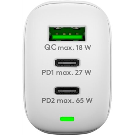 Goobay USB-C PD GaN Multiport Fast Charger (65 W) , 65408