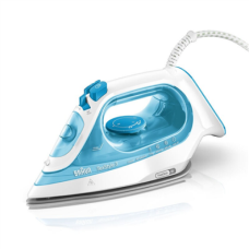 Braun , Iron , SI3053BL , Steam , 2400 W , Water tank capacity 270 ml , Continuous steam 45 g/min , Blue
