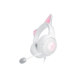 Razer Headset , Kraken Kitty V2 , Wired , Over-ear , Microphone , Noise canceling , White