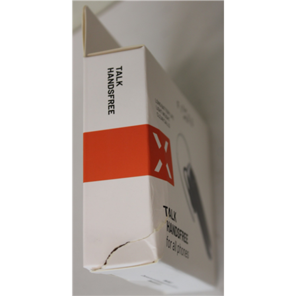 SALE OUT. , Fixed Talk 2 , Hands free device , 13.2 g , Black , DAMAGED PACKAGING