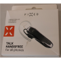 SALE OUT. , Fixed Talk 2 , Hands free device , 13.2 g , Black , DAMAGED PACKAGING